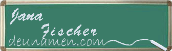 Jana Fischer Visitenkarte